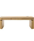 Matilde Electric Standing Coffee Table Desk with Storage