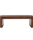 Matilde Electric Standing Coffee Table Desk with Storage