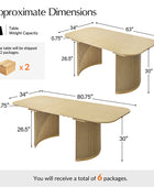 Tomas 8-Piece Modern Extendable Dining Set with Storage Buffet & Swivel Chairs