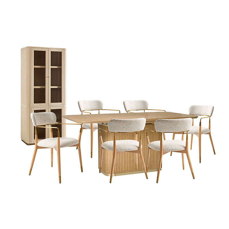 Gustavo 8-Piece Modern American Dining Room Sets