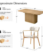 Gustavo 8-Piece Modern American Dining Room Sets