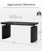 Elena Fluted  Adjustable Standing Desk