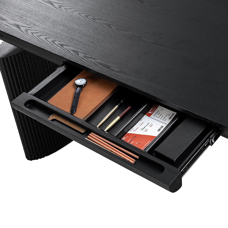 Elena Fluted  Adjustable Standing Desk