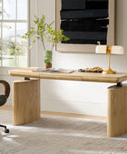 Elena Fluted  Adjustable Standing Desk