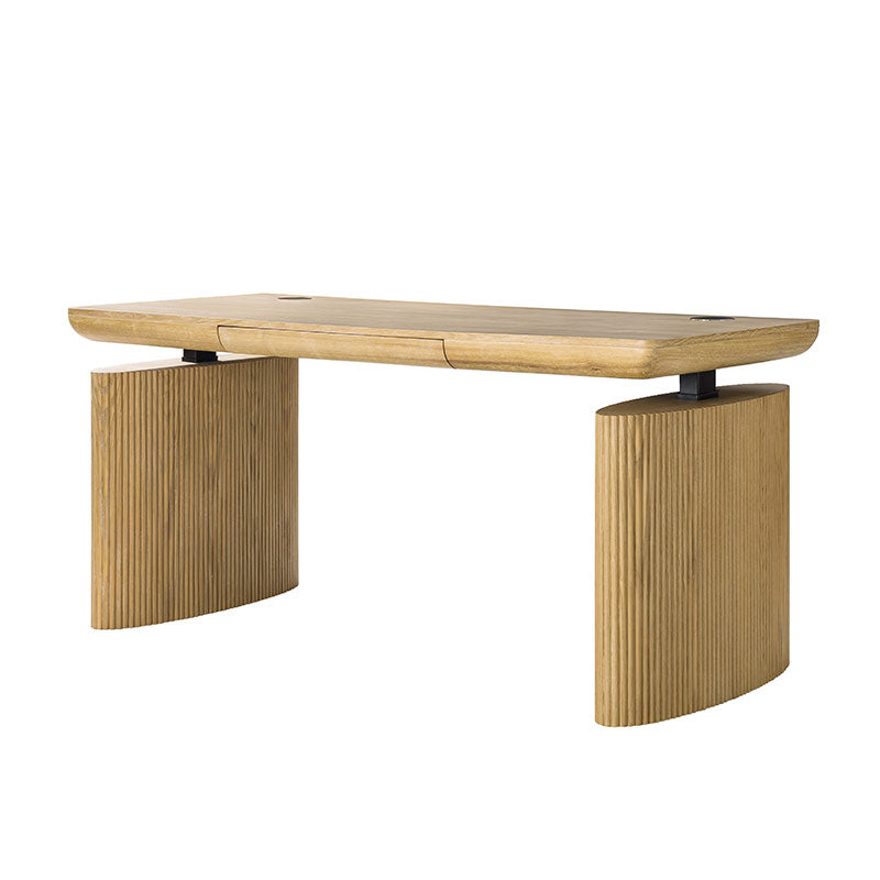 Elena Fluted  Adjustable Standing Desk