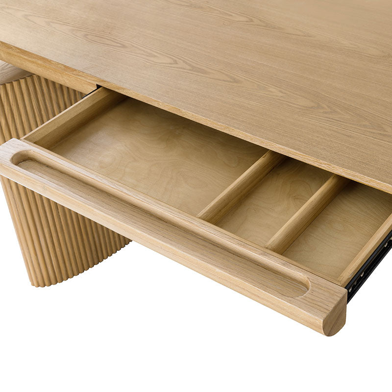 Elena Fluted  Adjustable Standing Desk