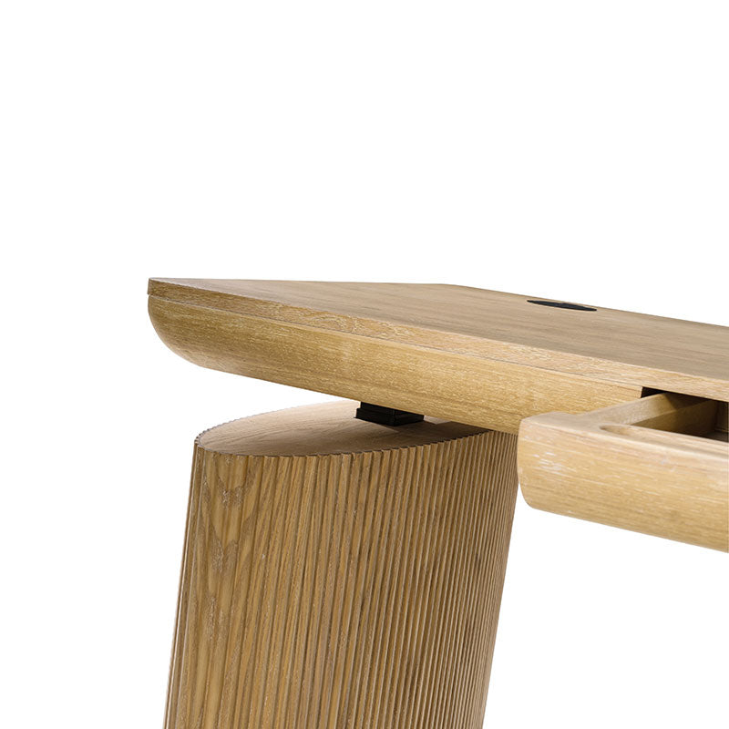 Elena Fluted  Adjustable Standing Desk