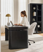 Baggio Modern Electric Adjustable Standing Desk with Cable Management
