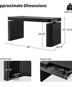 Baggio Modern Electric Adjustable Standing Desk with Cable Management