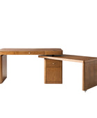 Veritas 360-Degree Rotating Desk Electric Adjustable Standing Desk with Flip-Top Lid