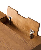 Veritas 360-Degree Rotating Desk Electric Adjustable Standing Desk with Flip-Top Lid