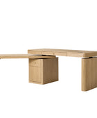 Veritas 360-Degree Rotating Desk Electric Adjustable Standing Desk with Flip-Top Lid