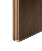 Alina Fluted Design Electric Height-Adjustable Desk with Drawers