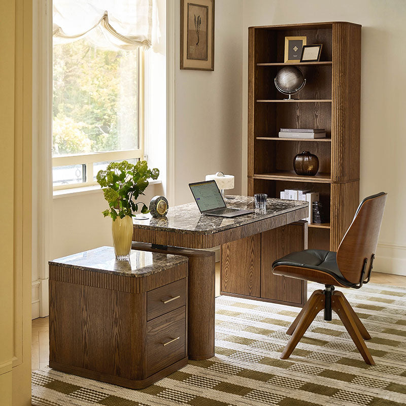 Baggio  Marble Electric Adjustable Standing Desk