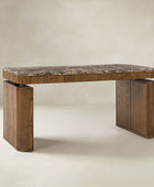 Baggio  Marble Electric Adjustable Standing Desk