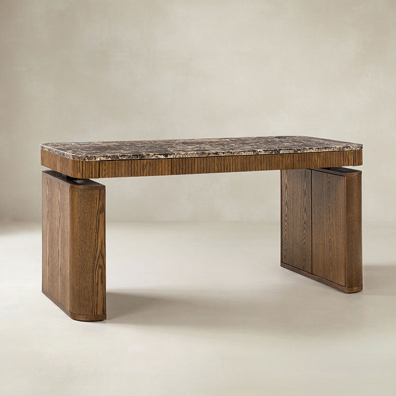 Baggio  Marble Electric Adjustable Standing Desk