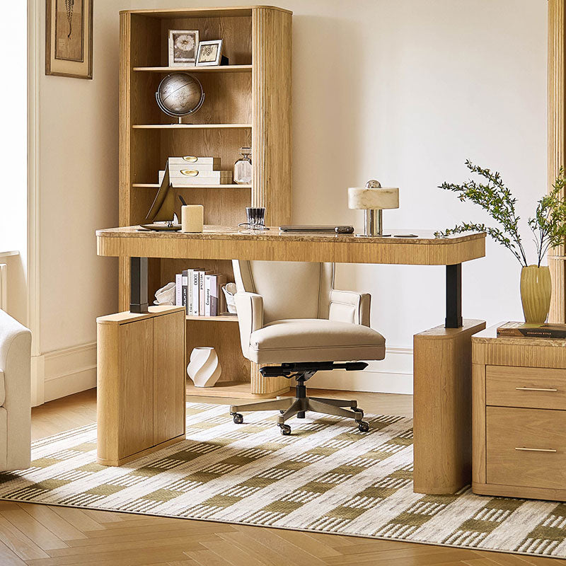 Baggio  Marble Electric Adjustable Standing Desk