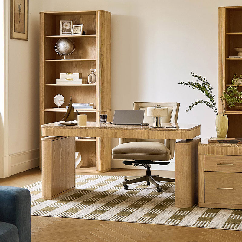 Baggio  Marble Electric Adjustable Standing Desk