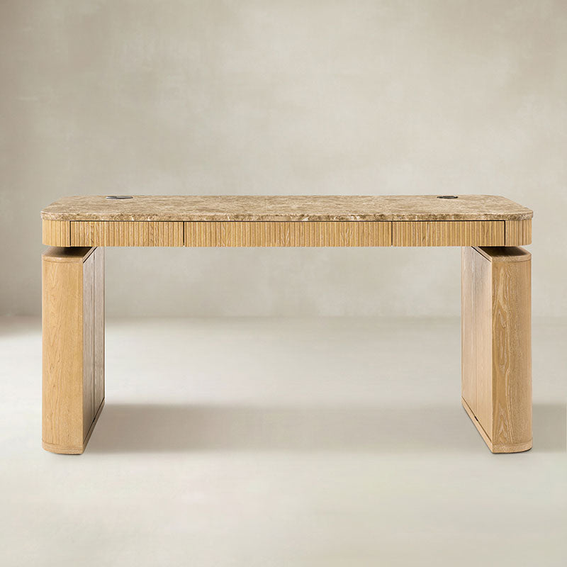 Baggio  Marble Electric Adjustable Standing Desk