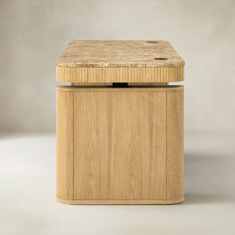 Baggio  Marble Electric Adjustable Standing Desk