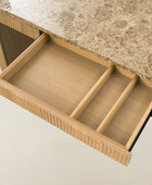 Baggio  Marble Electric Adjustable Standing Desk