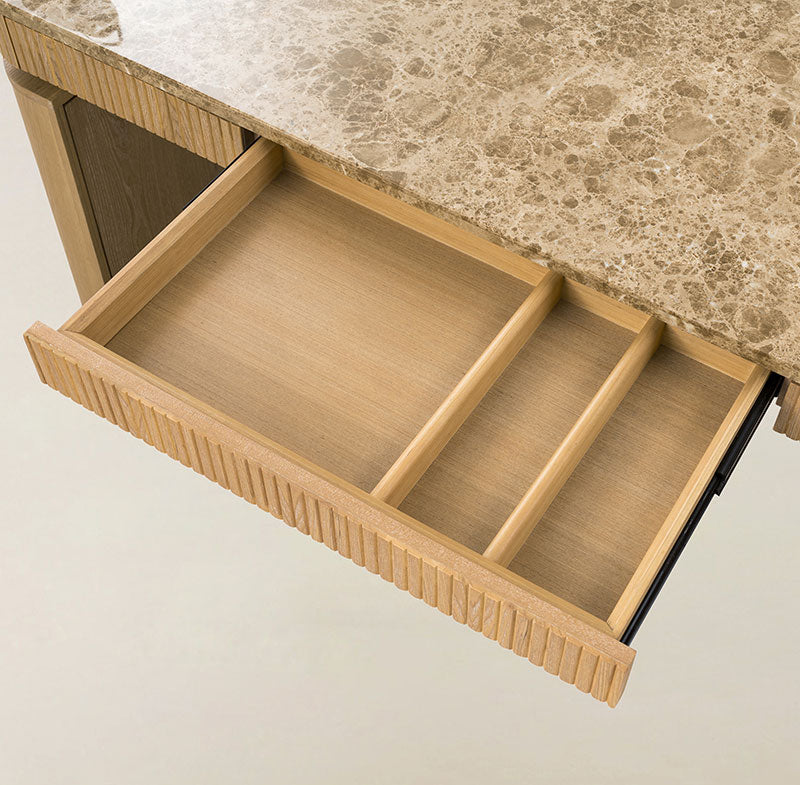 Baggio  Marble Electric Adjustable Standing Desk