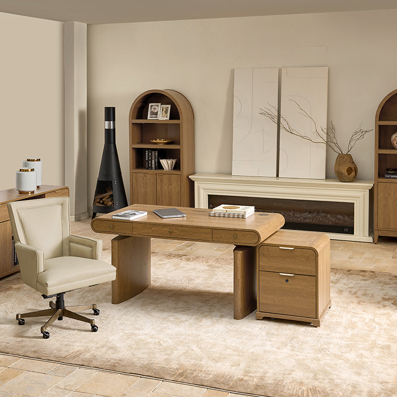 Louise Mid-century Modern Electric Adjustable Office Desk - HULALA HOME