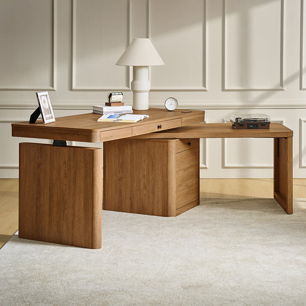 Veritas Home Office 360 Degree Rotating Desk - Hulala Home