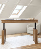 Julia Farmhouse  Electric Adjustable Standing Desk