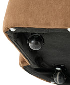 Josefina 8-Piece Modern Extendable Dining Table Set with Upholstered Chairs and Sideboard