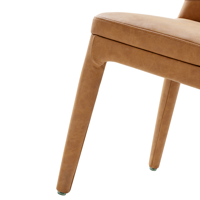 Josefina 8-Piece Modern Extendable Dining Table Set with Upholstered Chairs and Sideboard