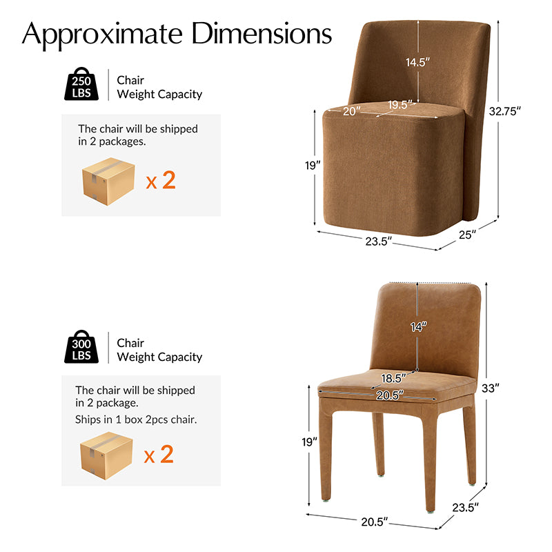 Josefina 8-Piece Modern Extendable Dining Table Set with Upholstered Chairs and Sideboard
