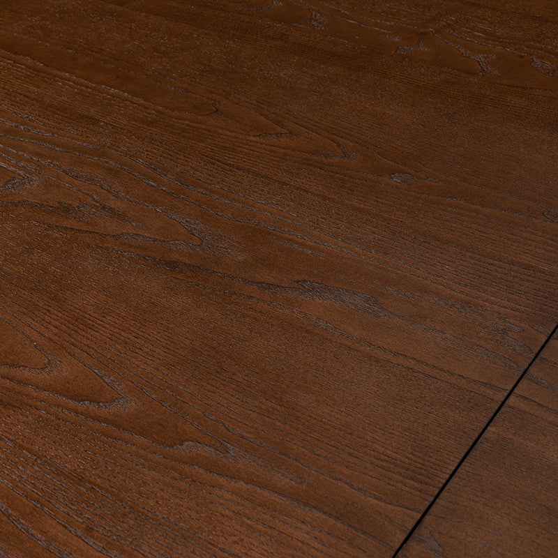 Josefina 7-Piece Modern Solid Wood Extendable Dining Table with Cross-Back Chairs