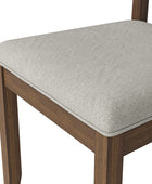 Josefina 7-Piece Modern Solid Wood Extendable Dining Table with Cross-Back Chairs