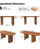 American Modern Fluted Extendable Multi-Functional Table