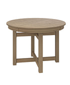 Marta Adjustable Dining Table with Rubber Wood Frame