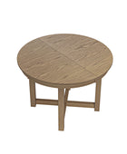 Marta Adjustable Dining Table with Rubber Wood Frame