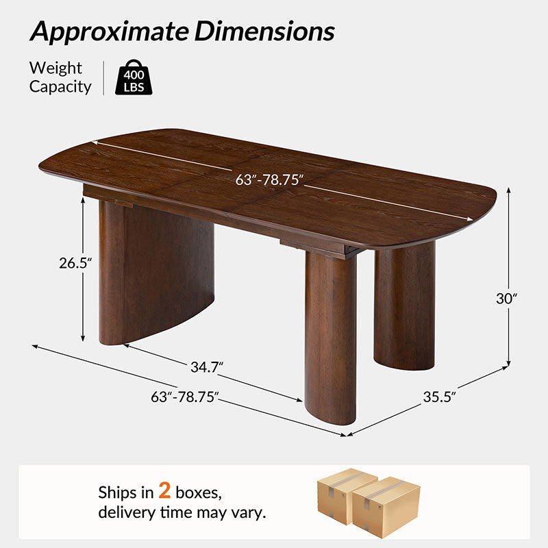Diana Modern Space Saving Dining Table