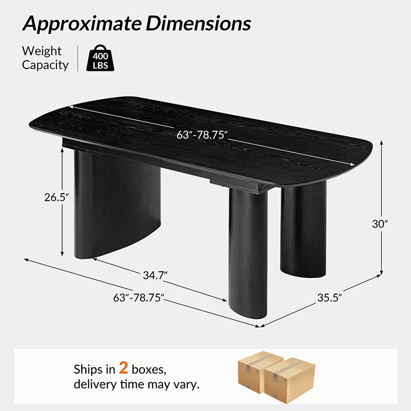 Diana Modern Space Saving Dining Table