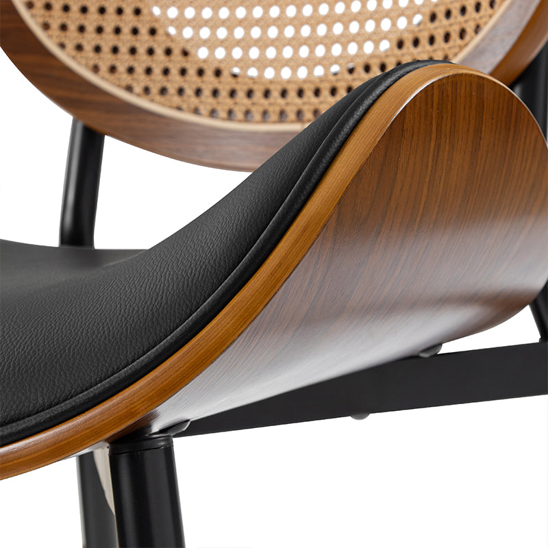 American Modern Fluted Space Saving Table and Chairs & Storage Cabinet Sets (Optional Types)