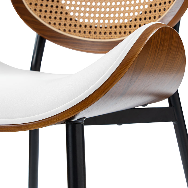 American Modern Fluted Space Saving Table and Chairs & Storage Cabinet Sets (Optional Types)