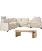 Modern Modular Power Reclining & Standing Coffee Table Living Room Set