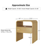 Gonzalo Modern Minimalist Design Nightstand