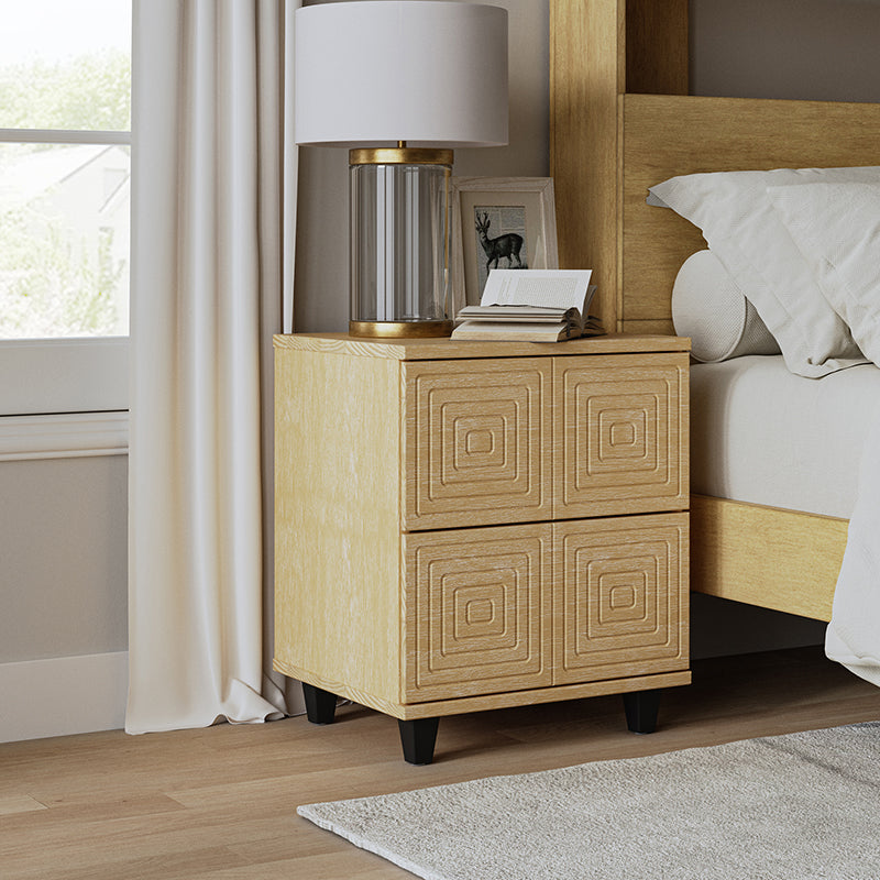 Hugo Contemporary Aesthetic Practical Nightstand