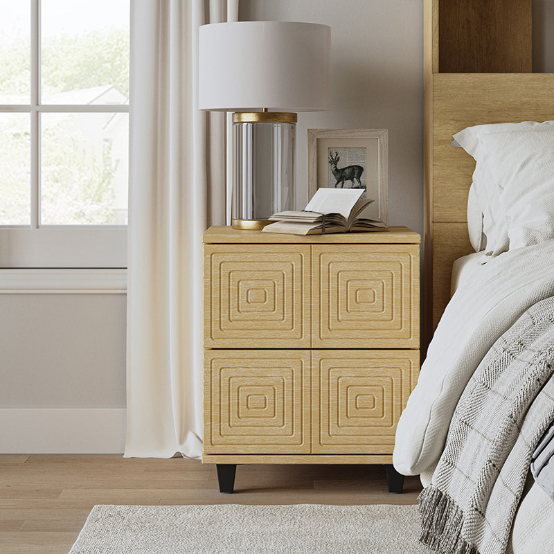 Hugo Contemporary Aesthetic Practical Nightstand