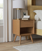 Gustavo Mid-century Modern Style Retro Nightstand