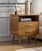 Hector Nightstand with Two USB Ports on the Back(Optional Types)