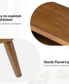 Hector Nightstand with Two USB Ports on the Back(Optional Types)