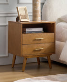 Hector Nightstand with Two USB Ports on the Back