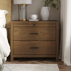 Galatea Simplicity Nightstand with Extendable Tray